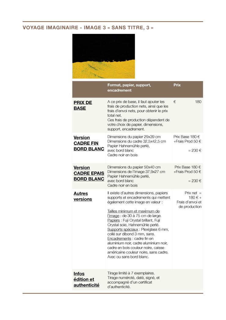 Prix - Voyage imaginaire - Image 03 "sans titre, 03" (sous le so