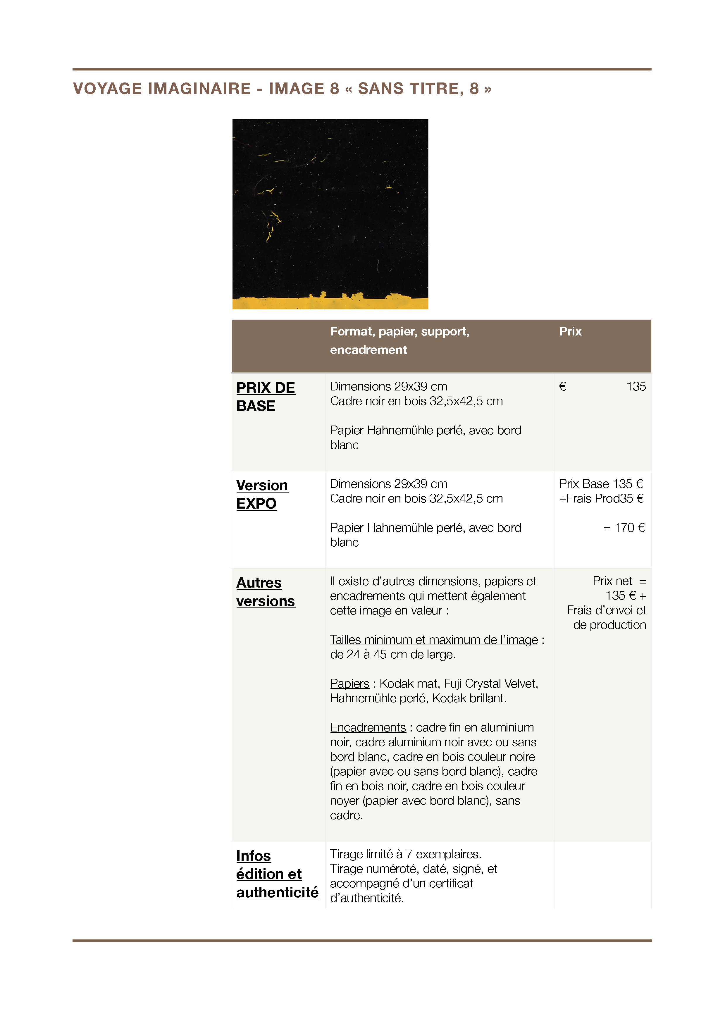 Prix - Voyage imaginaire - Image 08 "sans titre, 8" (sous le sol